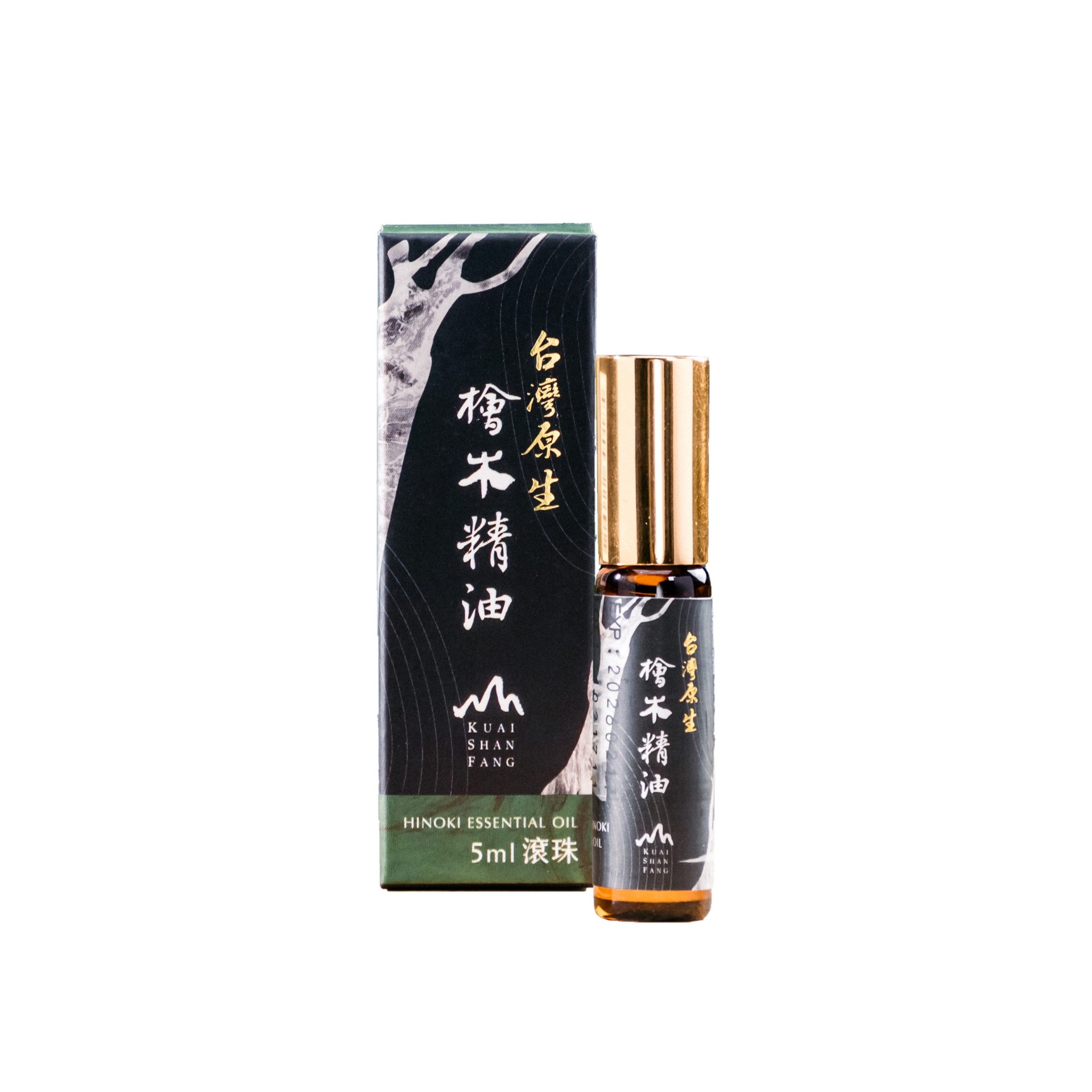 檜山坊 頂級台灣原生檜木精油5ml(滾珠)