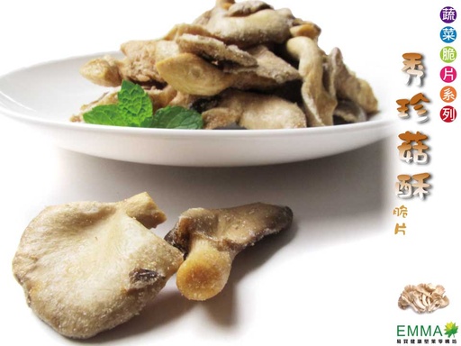 秀珍菇酥脆片100g 每日五蔬果健康零嘴新選擇 純素食